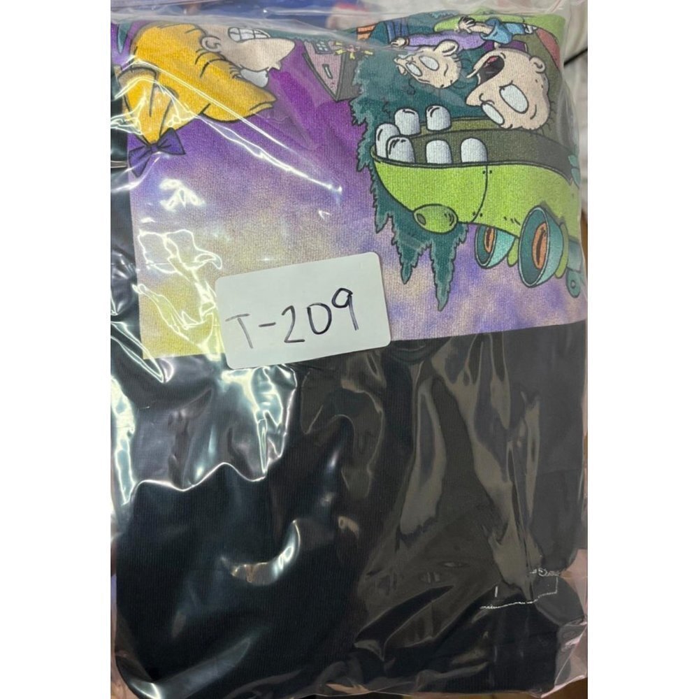 Dumbgood Rugrats Shirt Adult Large Black Long Sleeve Tee Men Women - Picture 6 of 6